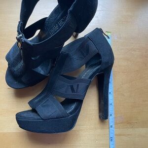 Sky High Black Heels